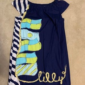 Lily Pulitzer navy dress